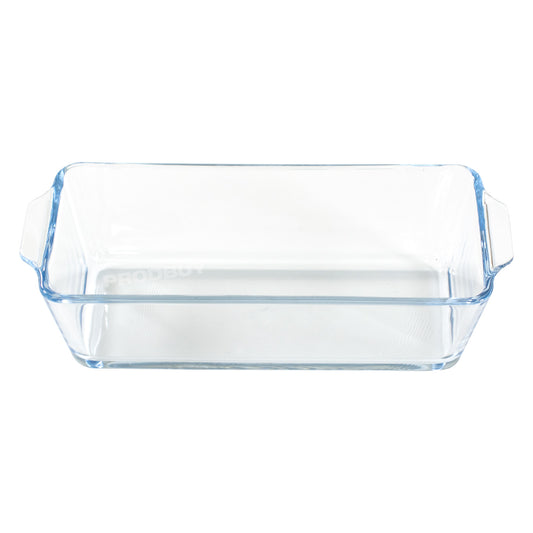 Small 600ml Glass Loaf Pan Oven Dish with Handles