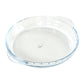 Small Glass Round Oven Pie Dish Tray Individual Single Portion Baking Cookware