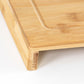 44cm x 33cm Over Edge Lipped Bamboo Chopping Board