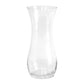 25.5cm Tall Round Concave Clear Glass Flower Vase Wedding Table Home Decoration