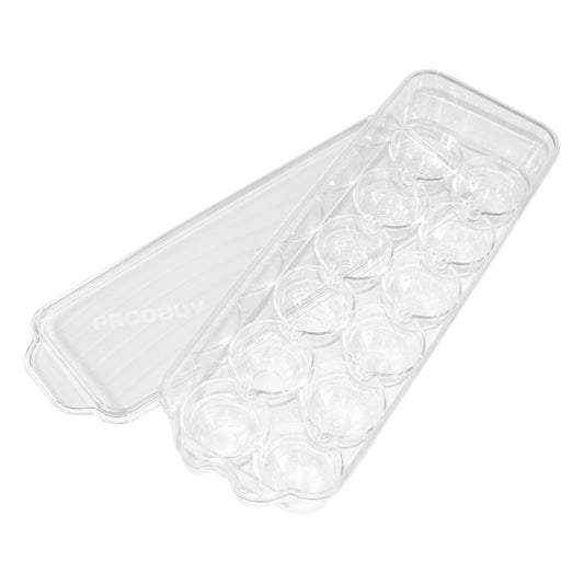 12 Egg Storage Tray Holder with Cover