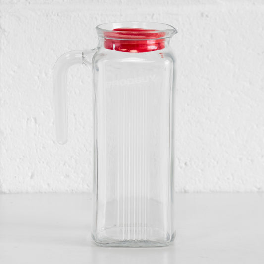 1 Litre Glass Fridge Water Jug