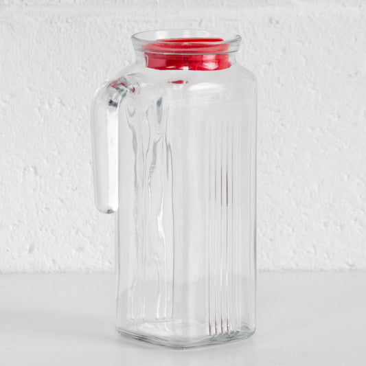 1 Litre Glass Fridge Water Jug