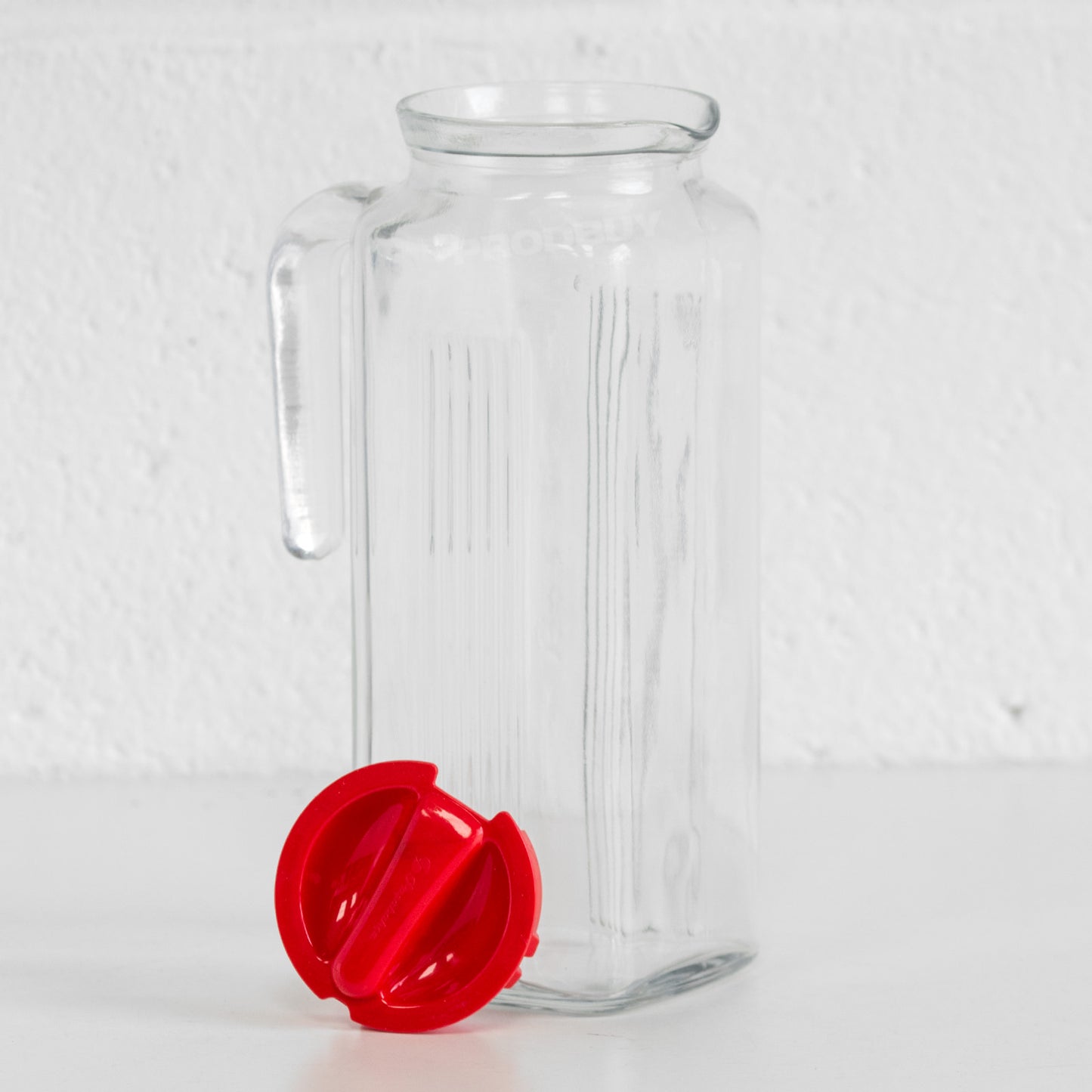 1 Litre Glass Fridge Water Jug