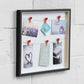 Black 6 Photo Wall Multi Picture Frame