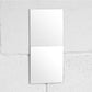 Set of 8 Square 6" Glass Mirror Wall Tiles Self Adhesive Stickers Stick On Pads