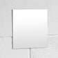 Set of 4 x Square 9" Large Glass Mirror Wall Tiles Self Adhesive Stickers Stick
