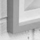 Grey Wall Mounted 4 Picture Multi Photo Frame 6x4 Collage Gift
