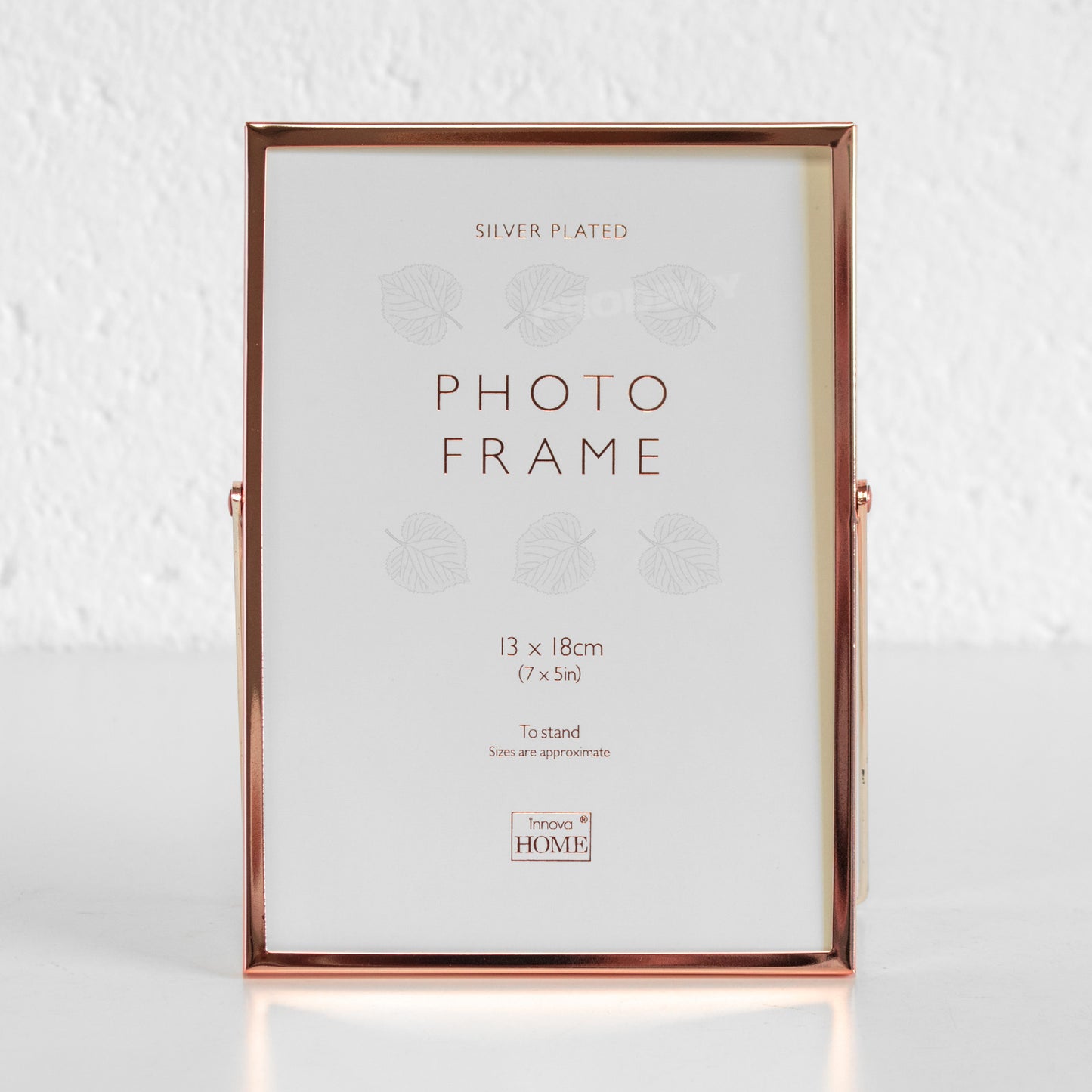 Standing 7x5" Copper Photo Frame