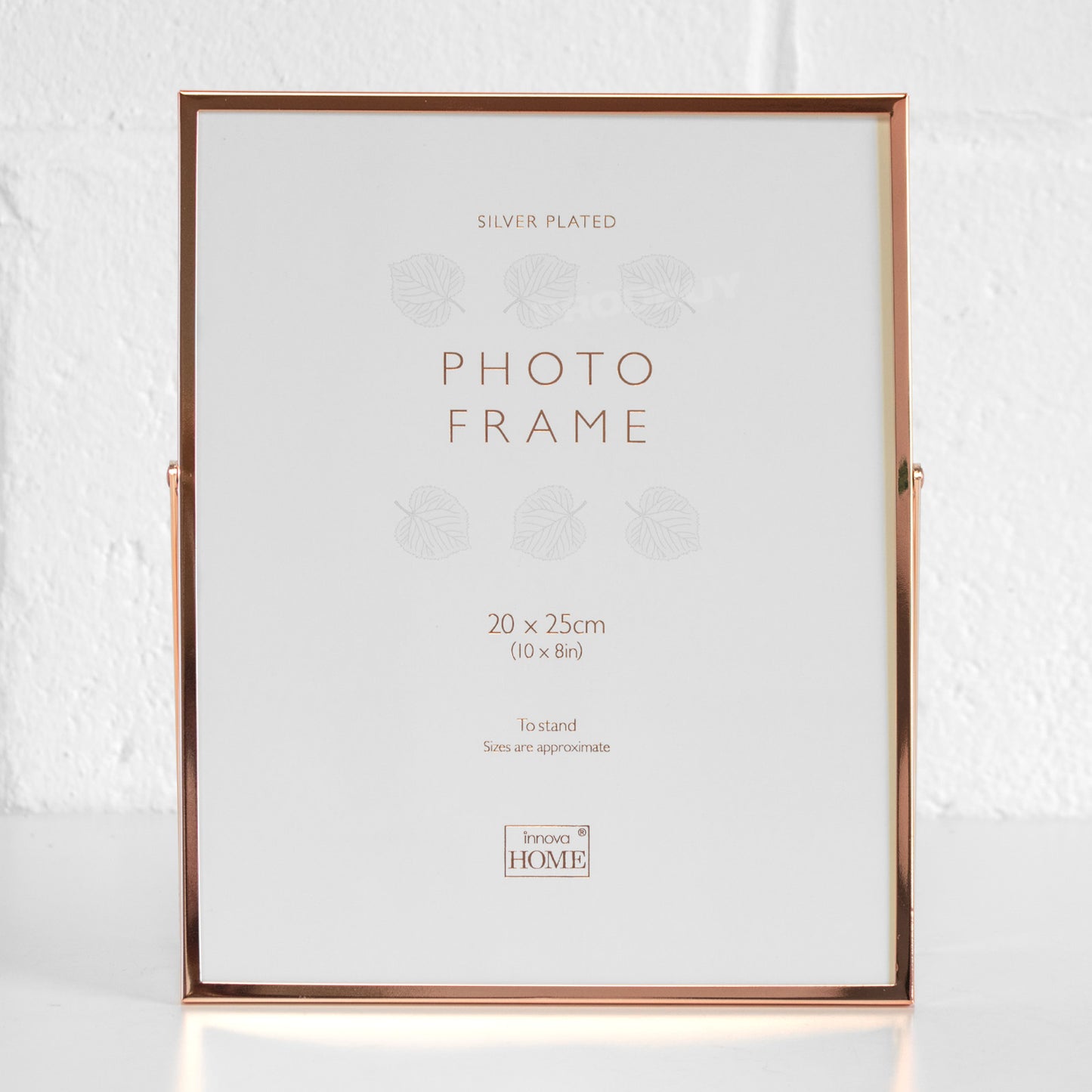 Standing 10x8" Copper Photo Frame