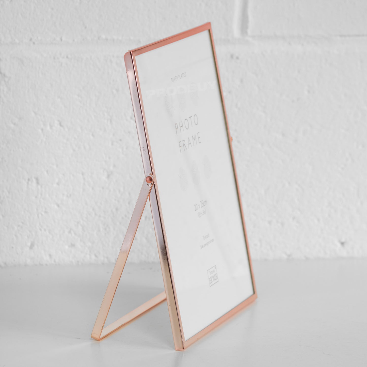 Standing 10x8" Copper Photo Frame