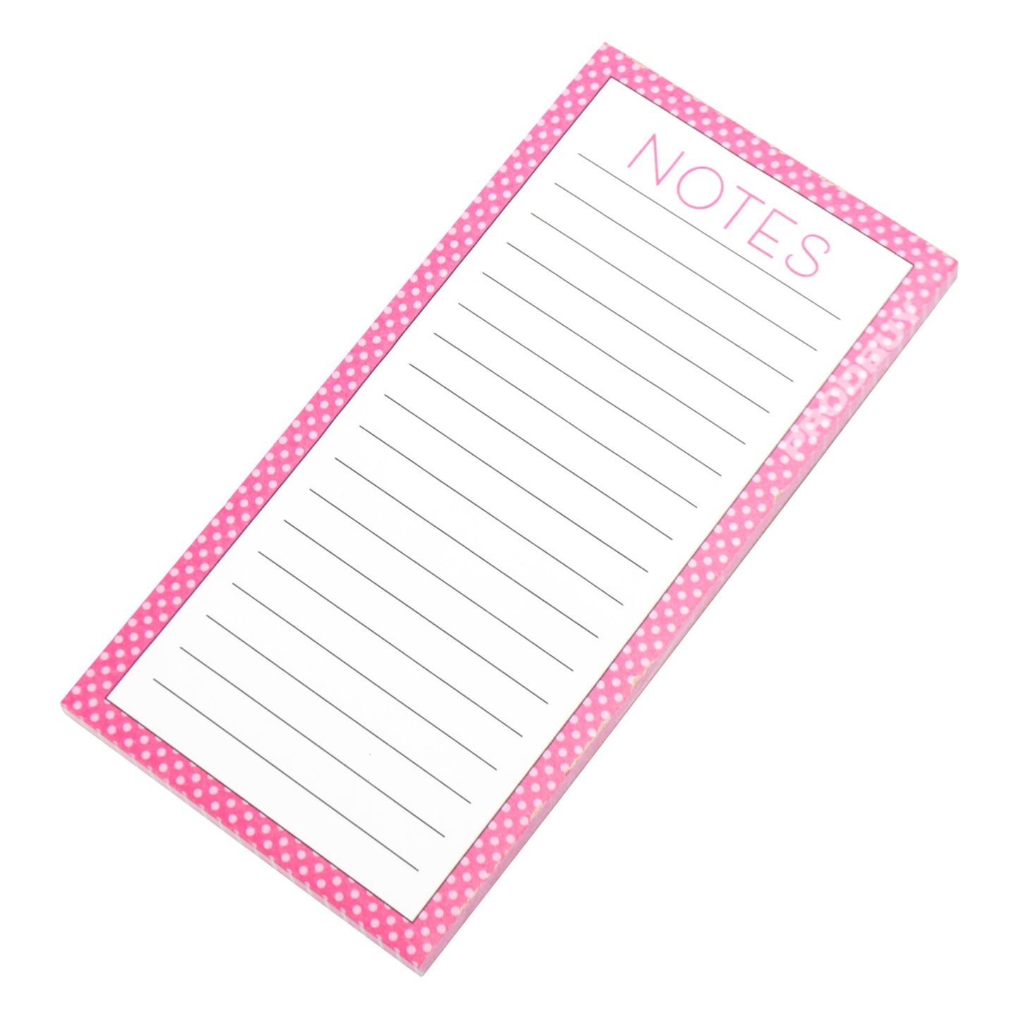 'Notes' To Do Shopping List Pad