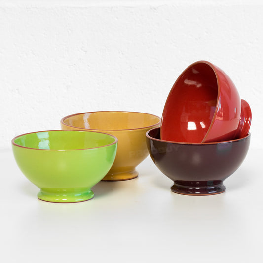 Set of 4 Bright Colour 13.5cm Tapas Bowls