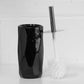 Geometric Glazed Toilet Cleaning Brush and Holder Set Bathroom Accessories
