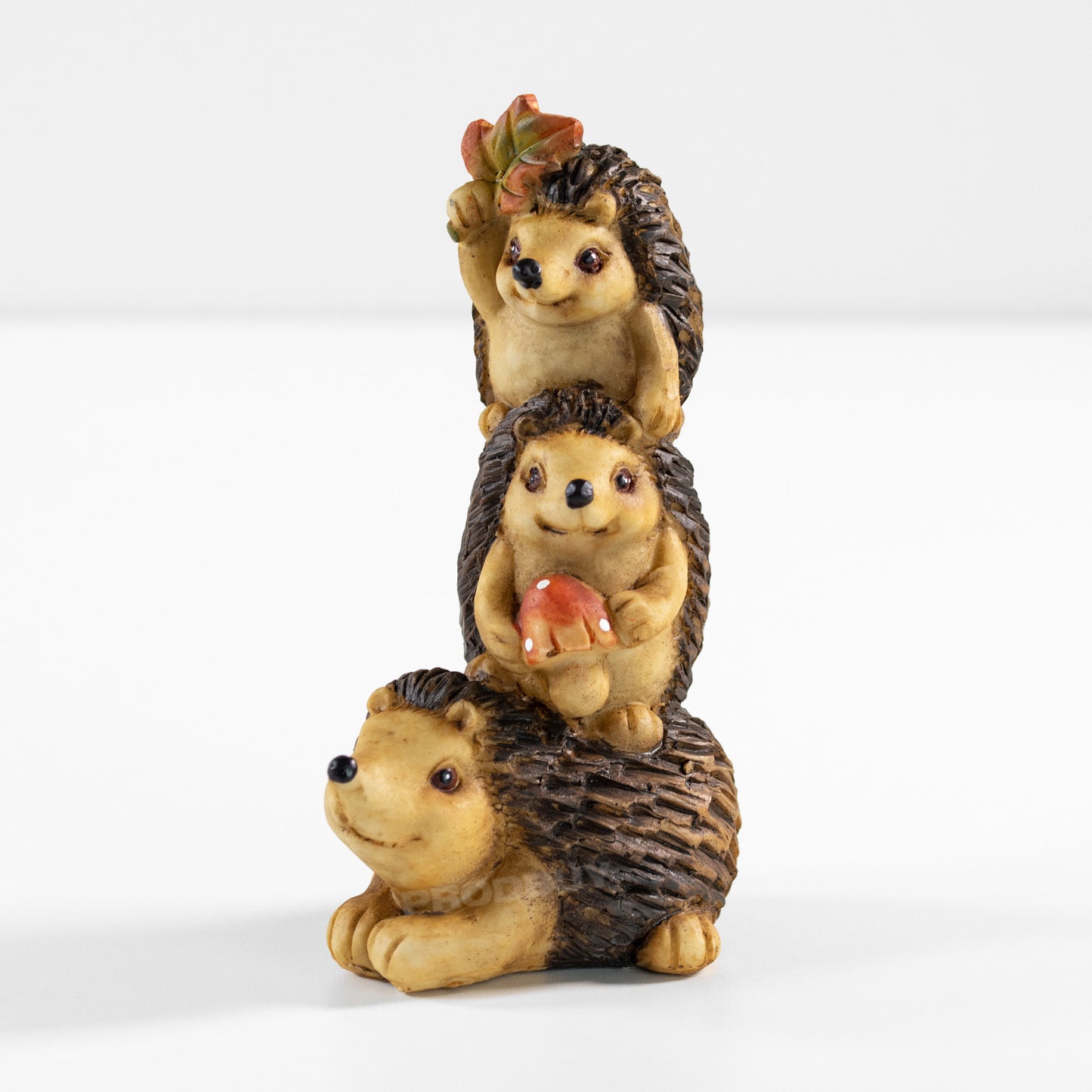 Set of 2 Hedgehog Family Garden Ornaments