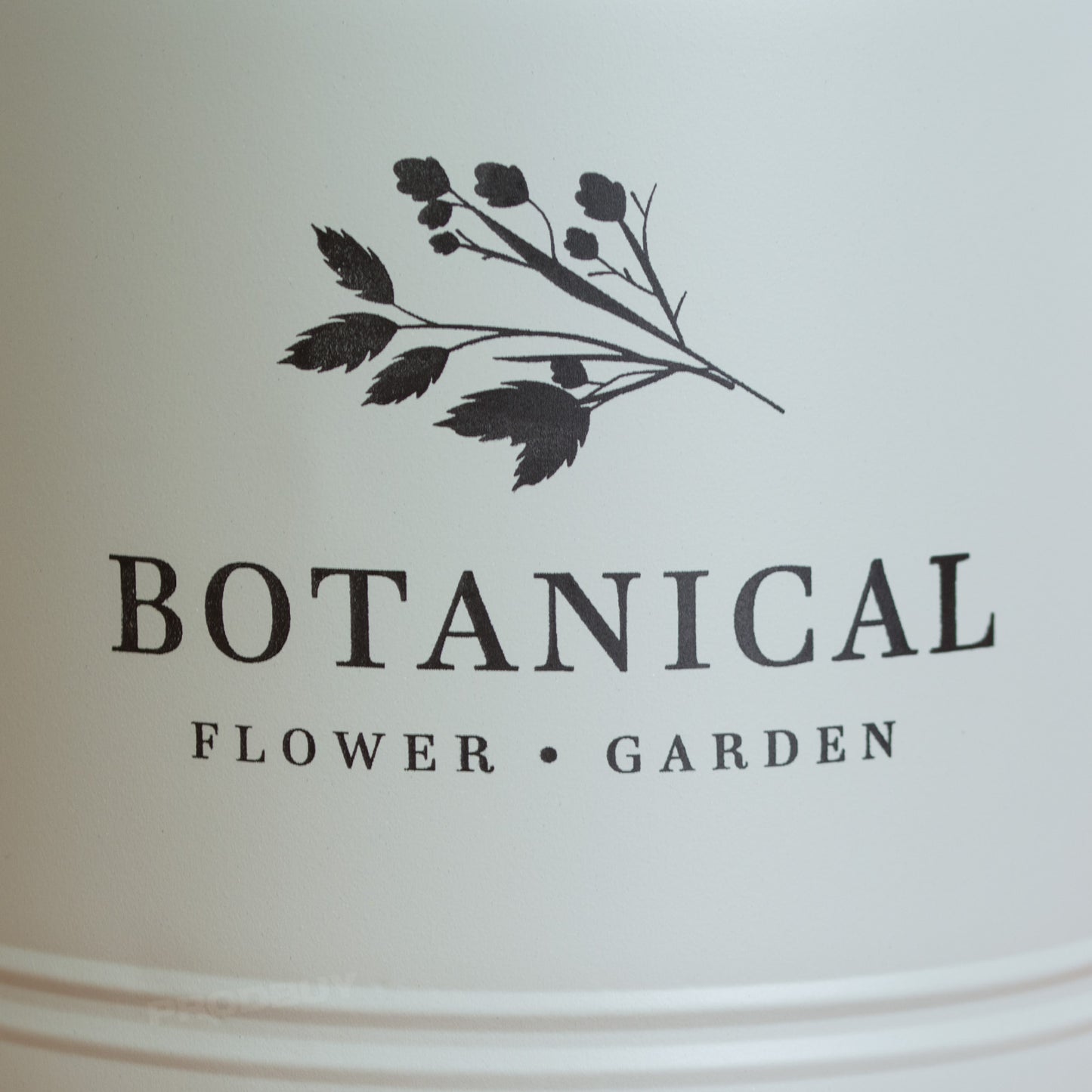 Metal 'Botanical' 37.5cm Milk Churn Garden Planter
