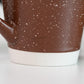 Set of 6 Colour Stoneware Coffee Mugs