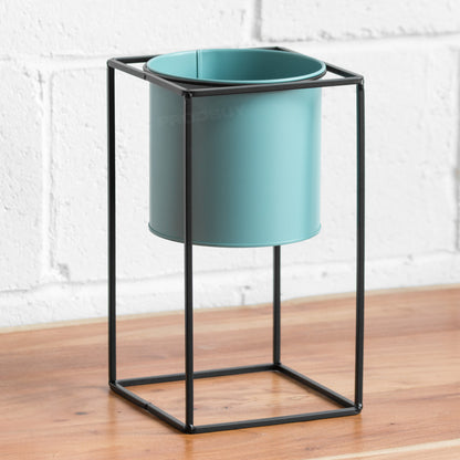 Standing Plant Pot Cover with Metal Frame