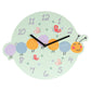 Cute Nursery Insects 26cm Wall Clock