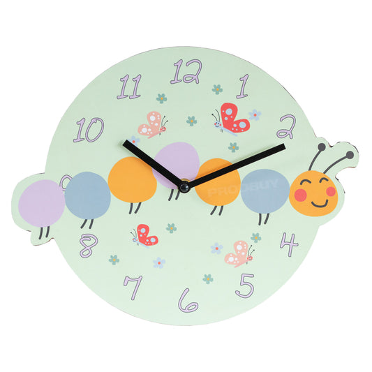 Cute Nursery Insects 26cm Wall Clock