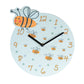 Cute Nursery Insects 26cm Wall Clock