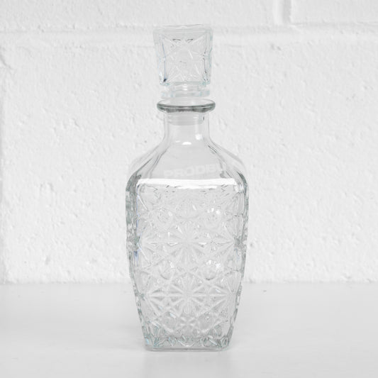 Glass 800ml Drinks Decanter with Stopper