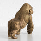 16cm Bronze Coloured Gorilla Ornament Statue Figurine Sculpture Animal Gift