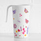 16 Piece Dinner Service Set Butterfly Floral Dinner Plate Salad Bowl Tumbler Cup