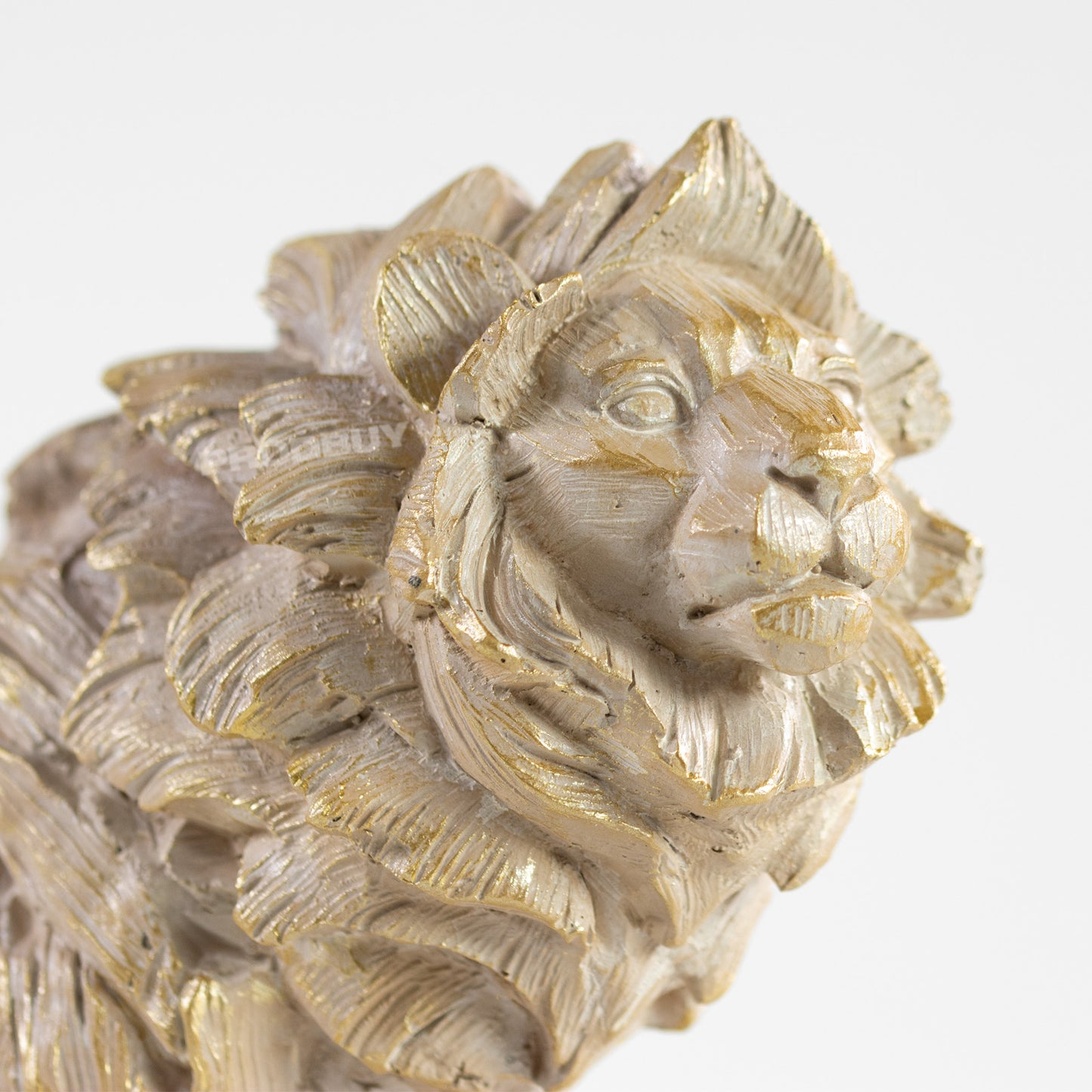 31.5cm Medium Resin Driftwood Style Lion Ornament