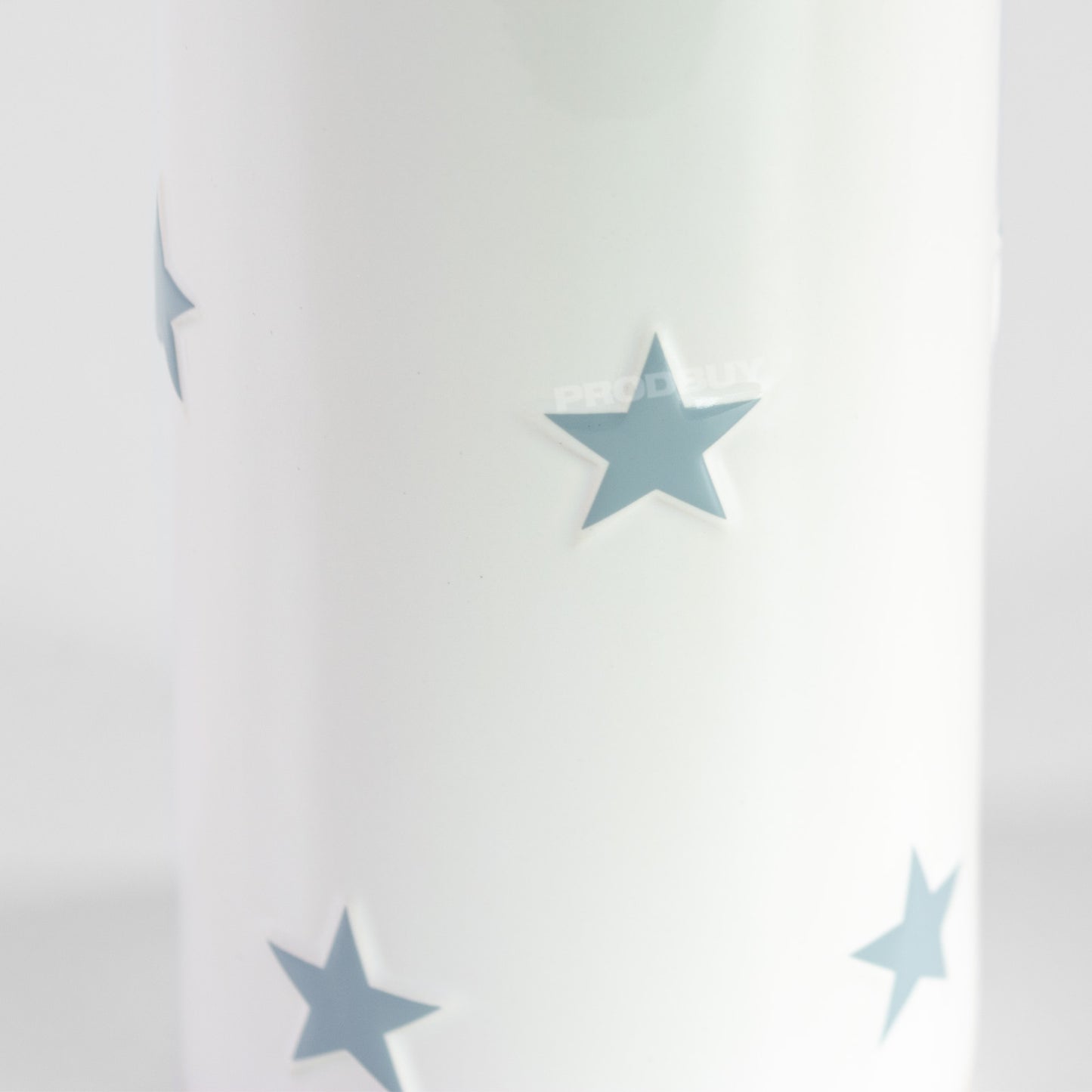 30cm Tall White Ceramic Grey Polka Dot Stars Pattern Ceramic Vase