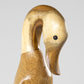 Shy Natural Wooden Duck 29cm Wood Ornament