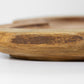 Heart Shape Teak Root Wood Serving Plate