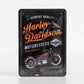 Harley Davidson Motorcycles Small 14cm Wall Sign
