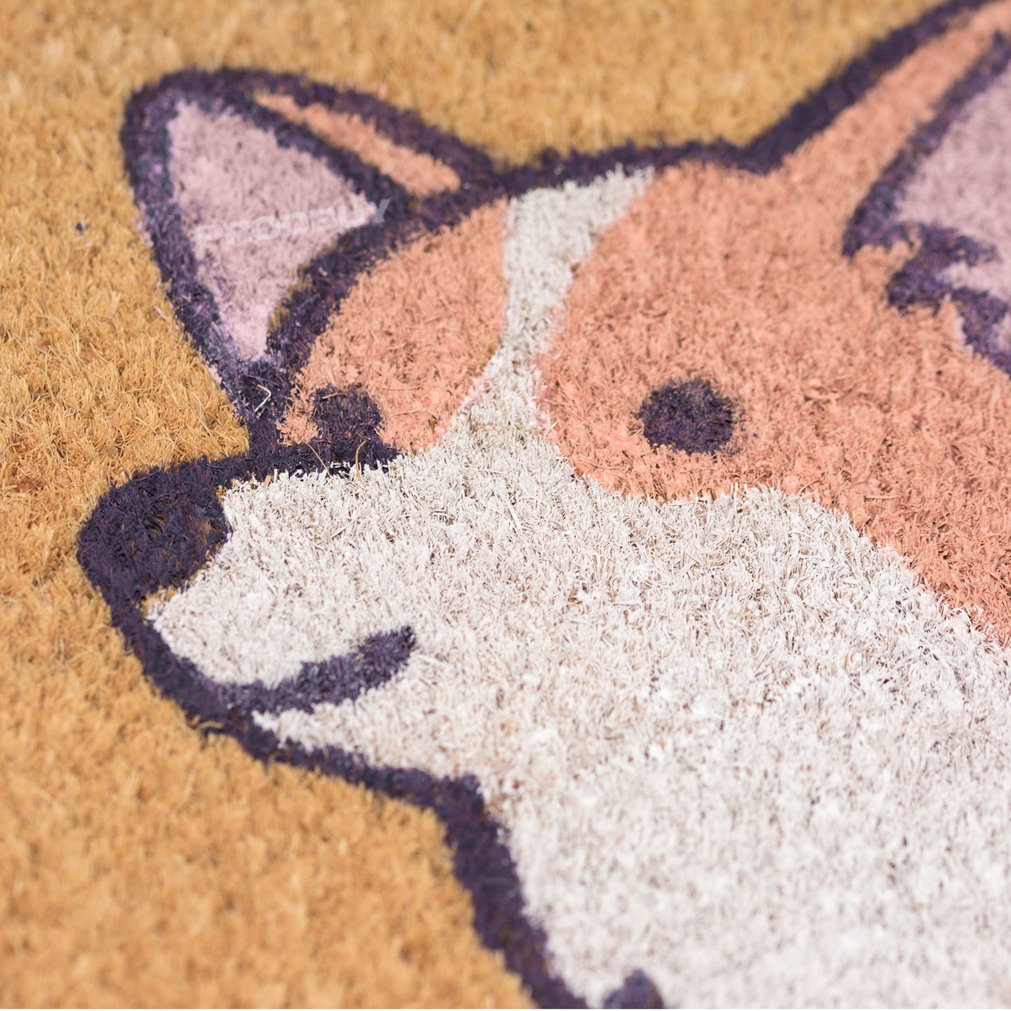 Corgi Dog 60cm x 40cm Coir Door Mat