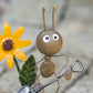 Ant With Shovel Small Metal Garden Ornament Decoration