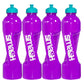 Set of 4 Smash Twister 500ml Water Bottles