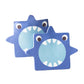 160 Novelty Shark Adhesive Sticky Notes with 63mm Square Size