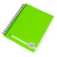Colour A5 Spiral Project Book Lined Paper Notebook with White Tabs & Inserts
