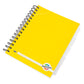 Colour A5 Spiral Project Book Lined Paper Notebook with White Tabs & Inserts