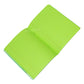 Set of 3 Green A5 Memory Paper Notebooks Lined Dyslexia Pads