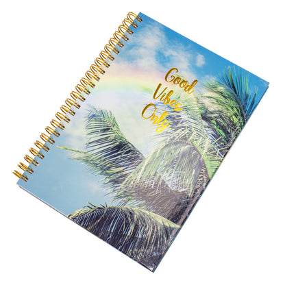 Spiral A5 Journal Notebook with Design/Pattern