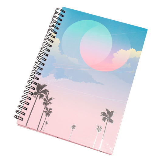 Spiral A5 Journal Notebook with Design/Pattern