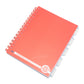 A5 Spiral Neon Project Book Lined Paper Notebook with Tabs & Inserts