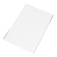 Set of 3 Children's A5 Art Sketch Pads with 30 Plain White Sheets