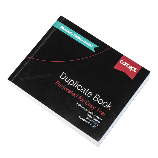 Set of 10 Duplicate Books A6 100 Page with Carbon Sheet Lined & Numbered Pads