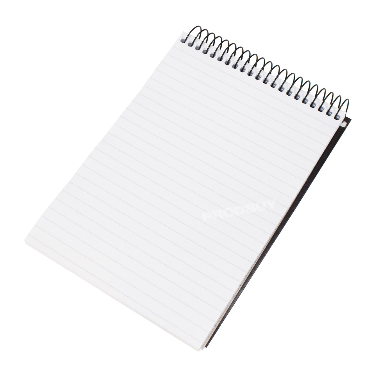 Set of 10 Small A6 Flip Notepads with 80 Lined Sheets & Top Spiral
