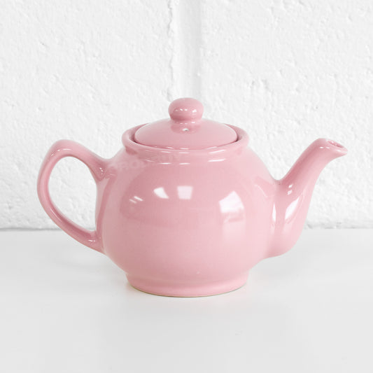 Pastel Pink Small 450ml Ceramic Cafe Teapot