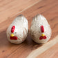Country Hens Ceramic Salt and Pepper Pots Shakers Set