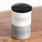 Grey Stackable 'Biscuits' & 'Cookies' Storage Jar Set