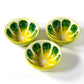 Set of 3 Small Food Bowls Ceramic Tapas Snack Dishes
